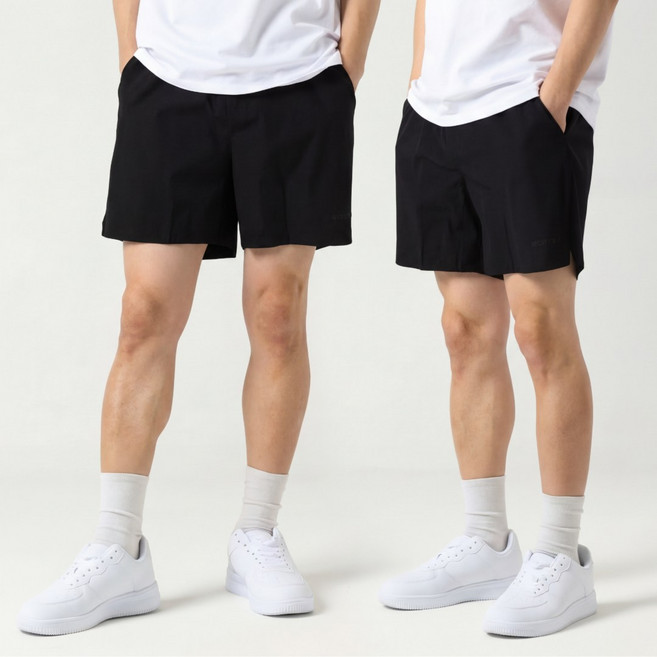 오로꼬 1+1 남자 아이스 액티브 쇼츠 쿨링 여름 데일리 반바지