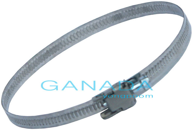 닥트밴드75mm~300mm 사이즈선택 덕트부속 후렉시블자바라조임밴드 닥트연결밴드 클립형덕트호스밴드, 125mm, 1개