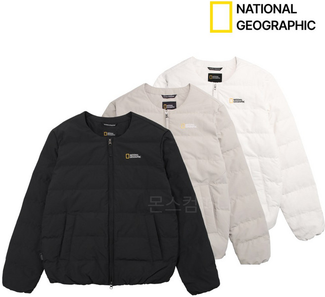 내셔널지오그래픽 25년 F/W 신형 헤론 경량패딩 구스다운 남여공용