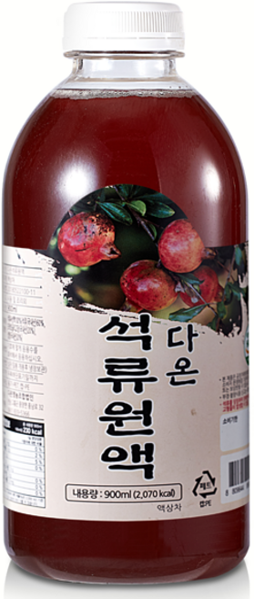다온석류원액 3년숙성 3병구매시 3년숙성 매실원액 증정, 1개입, 석류1병, 900ml
