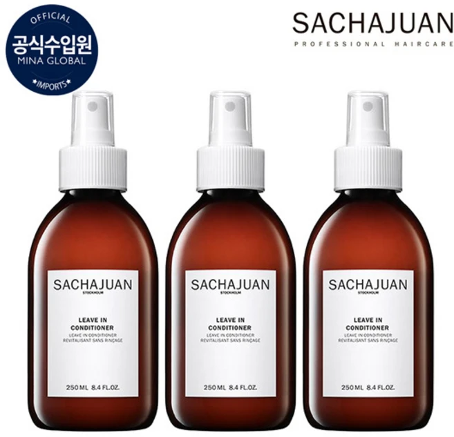 [사샤후안] ★최유라쇼★ 리브인 컨디셔너 250ml * 3, 1개, 750ml - 쿠팡