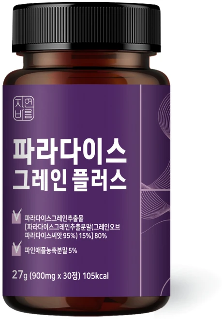 자연바름 파라다이스 그레인 플러스, 1개, 30정 - 쿠팡