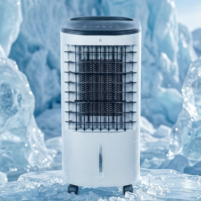 포스젯 초강력 가정용 냉풍기 리모컨 이동식 에어컨 에어쿨러, 마이티 5