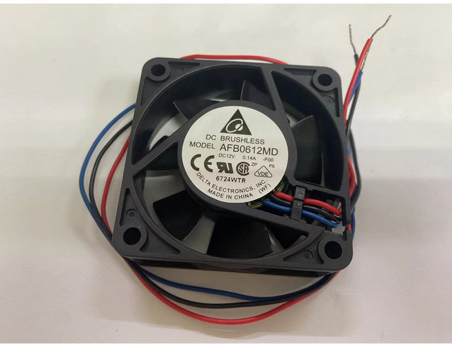 DELTA AFB0612MD DC12V 0.14A 60x60x20mm 散熱風扇