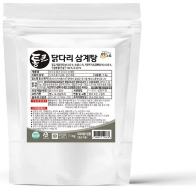 맘으로 보양식 통큰 삼계탕, 4개, 1kg