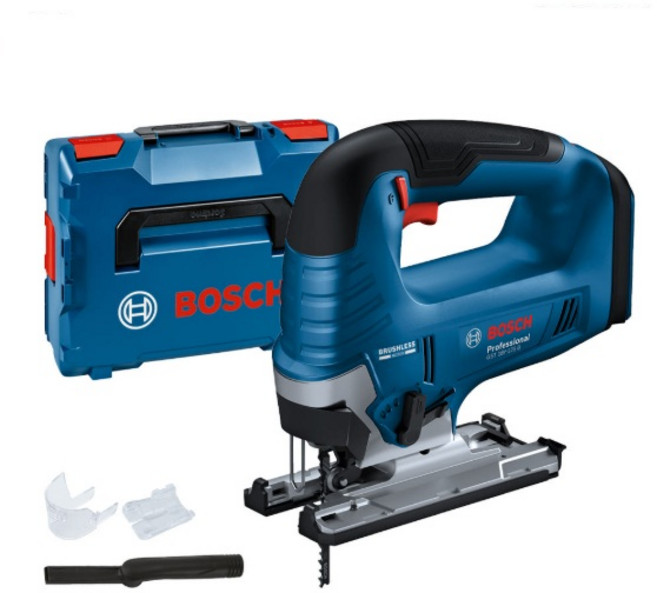 보쉬 충전직쏘 L Boxx 브러쉬리스 베어툴 GST18V-125B, 1개