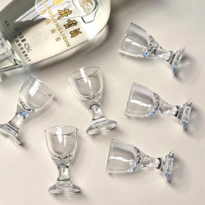 Odette 고블렛 고량주잔 6개 20ml 세트