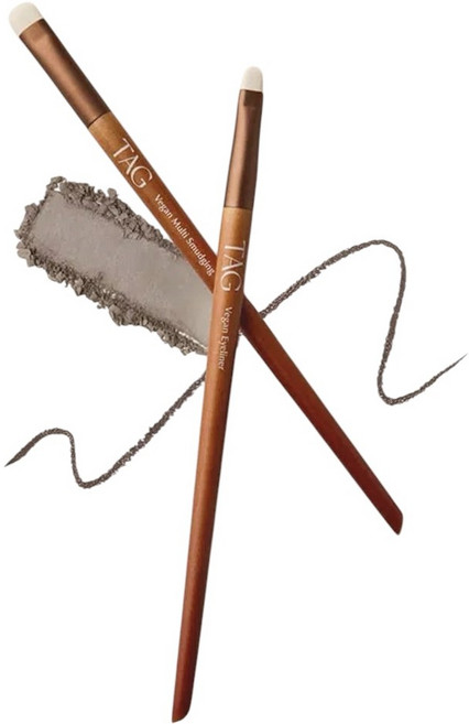 [또또샵] 태그 비건 디파인 브러쉬 듀오, 2개, 브러쉬듀오