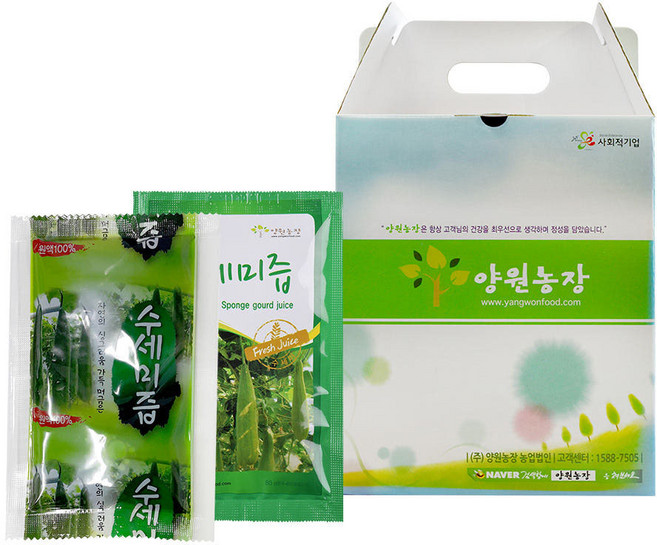 양원농장 수세미즙, 80ml, 50개