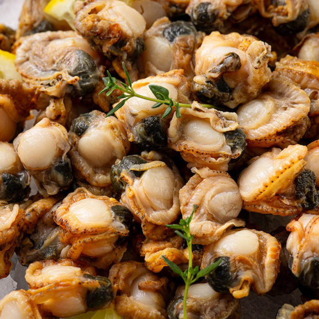 깔끔하게 손질한 통통 자숙 가리비살, 1개, 자숙가리비살 1kg x 2팩