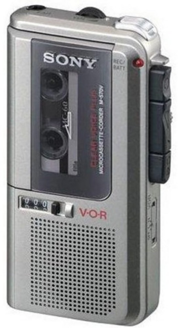 소니 M-570V 마이크로카세트 음성 녹음기, M570V