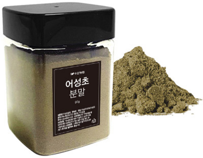 수산농원 국내산 무농약 어성초분말 80g, 어성초분말80g, 1개