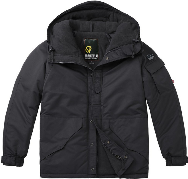 남녀공용 방한 방수 방풍 항공 밀리터리 야상 패딩 자켓 점퍼 오토바이 바이크 배달대행 방한복 보드복, SPD08_카모카키