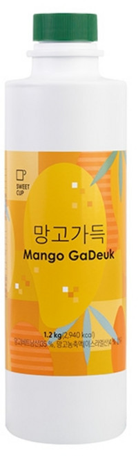 스위트컵 망고가득 농축액, 6개, 1.2kg