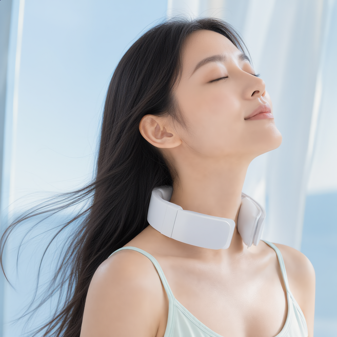 데니브 아이스 넥쿨러 쿨스카프 넥밴드, 1개, 화이트