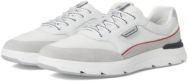Rockport 남성용 Seabrook 스니커즈 그레이/화이트. 380021