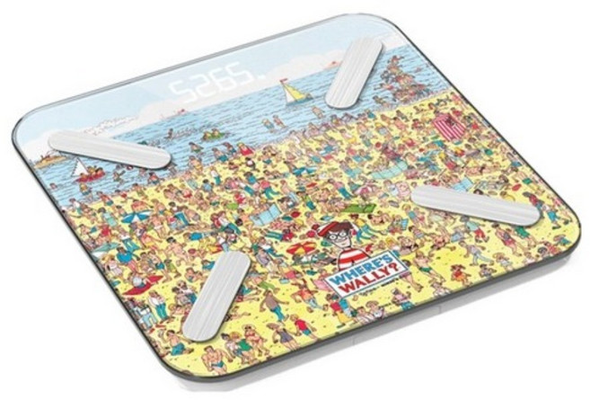 앳플리 더블스마트인 바디체중계 월리 에디션, 온더비치, 1개, T8scale