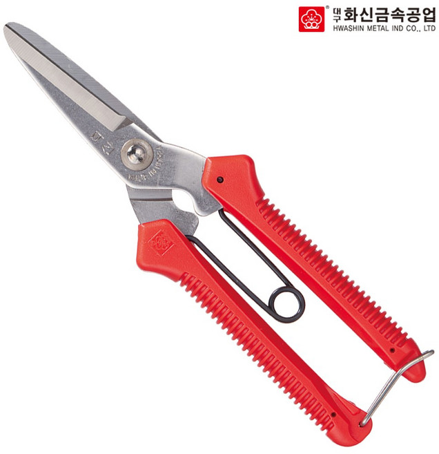 화신공업 다목적 가위 P-300 색상랜덤발송, 1개