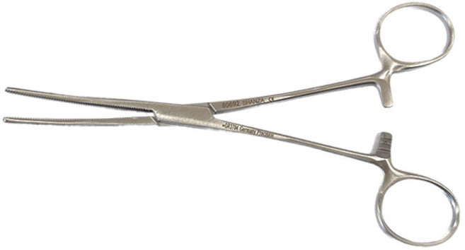 고급형 켈리 18cm 의료용 겸자 집게 케리, 1개, 고급형 켈리 18cm 직 1628