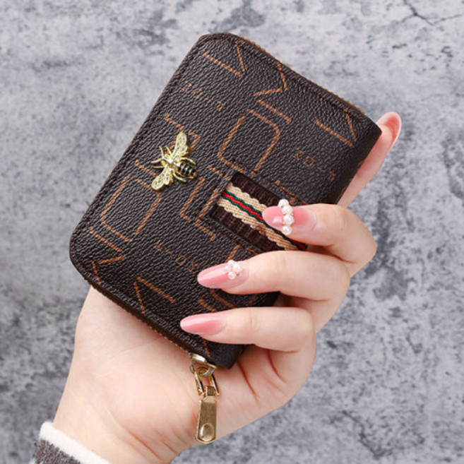 루이시즈 버터플라이 여성 아코디언지갑 여자카드지갑