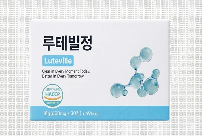 루테빌정 눈물분비량 사은품 휴대용 카카오프렌즈 물티슈 증정!!, 1개, 30정 - 쿠팡