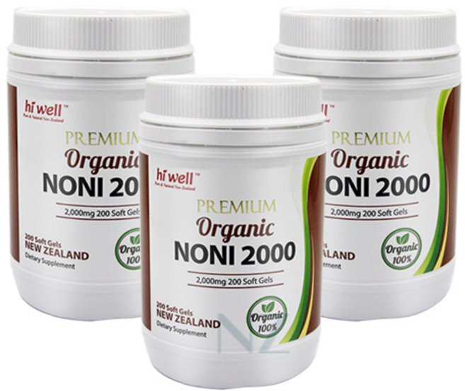 하이웰 프리미엄 노니 2000 200소프트젤 3개, 200정