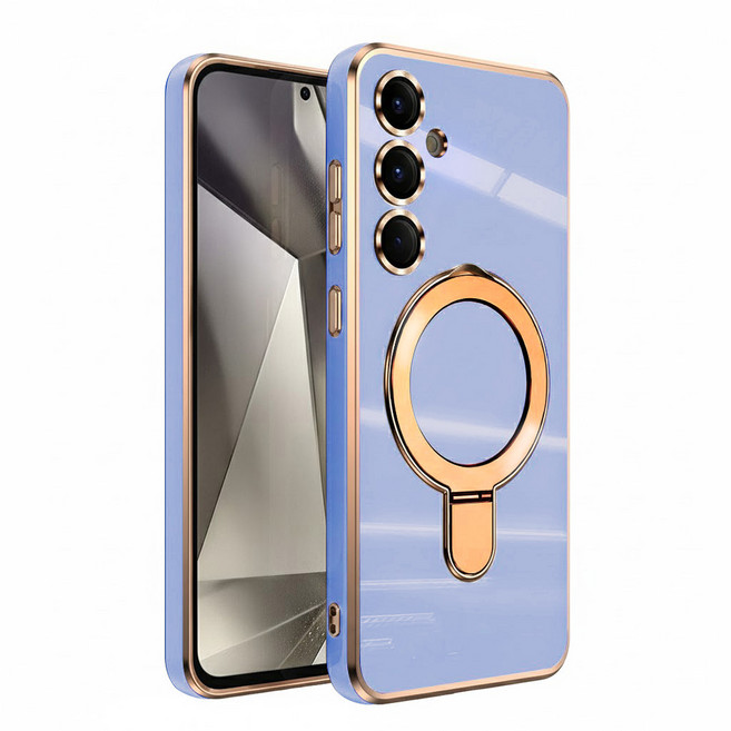 이케미 갤럭시24/ 갤럭시25/ 갤럭시26시리즈 맥세이프 호환 핑거링 거치대 케이스