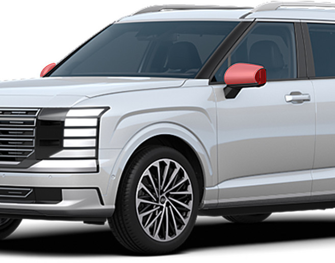 디 올 뉴 팰리세이드 LX3 사이드미러 PPF 보호필름, 단품