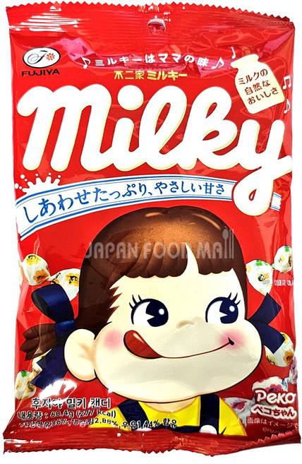 후지야 밀키 캔디 68.4g, 1개