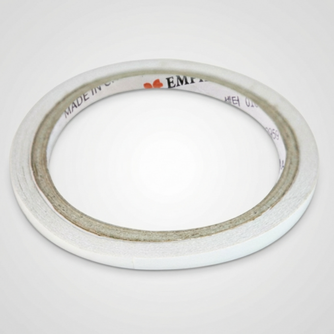 엠파이어 양면테이프 5MM 10M [초슬림 얇은 양면 테이프 슬림 대용량 공예용 부자재 선물 포장 재료], 1개, 반 투명