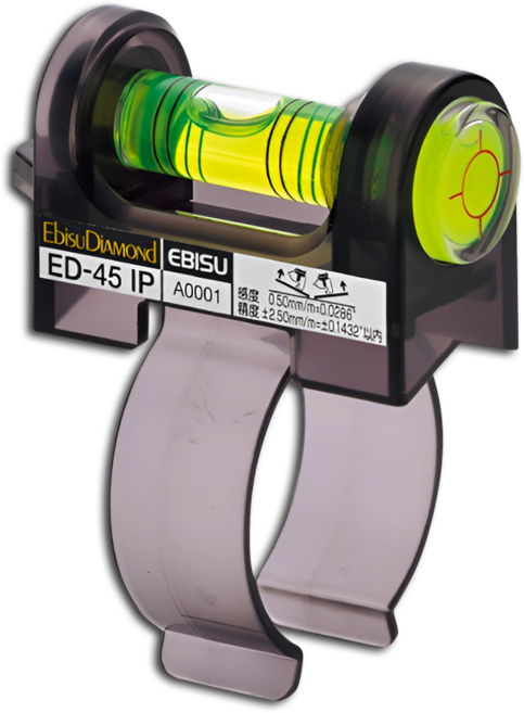 에비수 프리미엄 임팩드라이버용 레벨 ED-45IP 야광 천공작업 간단탈착, 1개