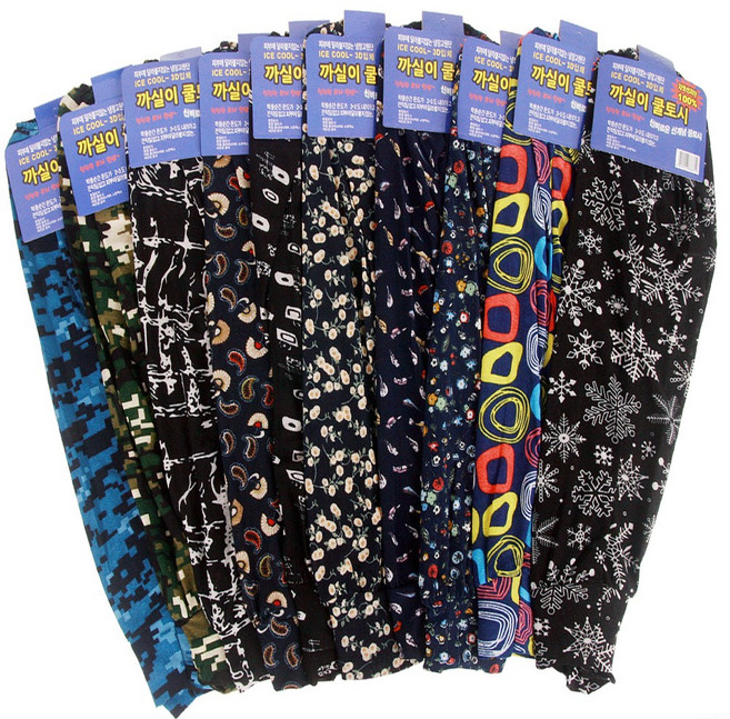 KATTUS 1=10개 냉장고토시 아이스 쿨토시 10장 1묶음 현장토시 작업토시 팔토시 냉장고토시, 까실이토시