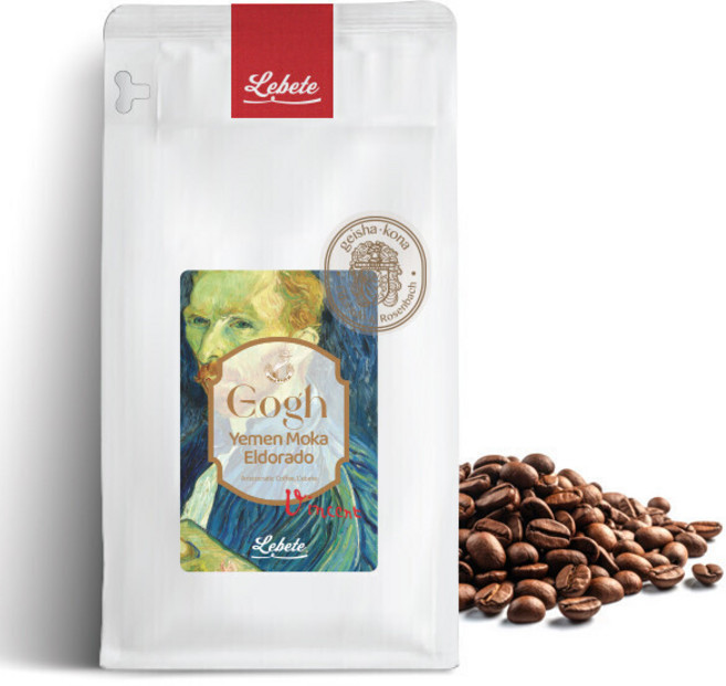[레베떼] 고흐 예멘모카 엘도라도 / 스페셜티커피 [원두 / 200g], 원두200g [분쇄안함], 홀빈(분쇄안함), 200g, 1개