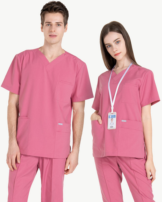 너스스타일 수술복 스크럽복 간호사유니폼 남녀공용 상의 병원근무복