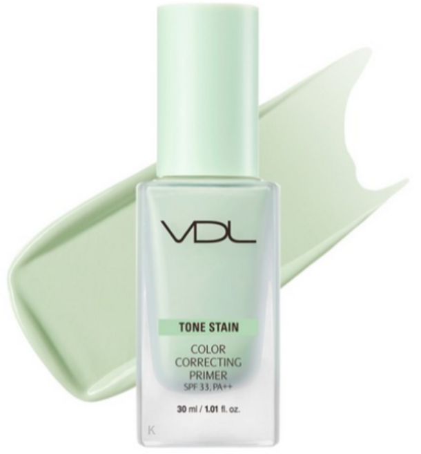 브이디엘 톤 스테인 컬러 코렉팅 프라이머 30ml, 01 민트 (붉은기 커버), 4개