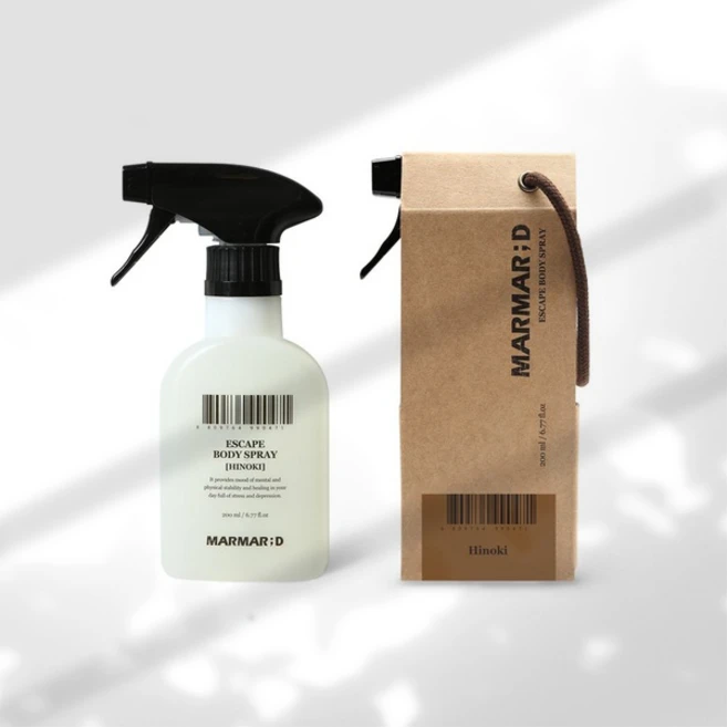 마르마르디 이스케이프 바디스프레이 히노끼, 1개, 200ml - 쿠팡