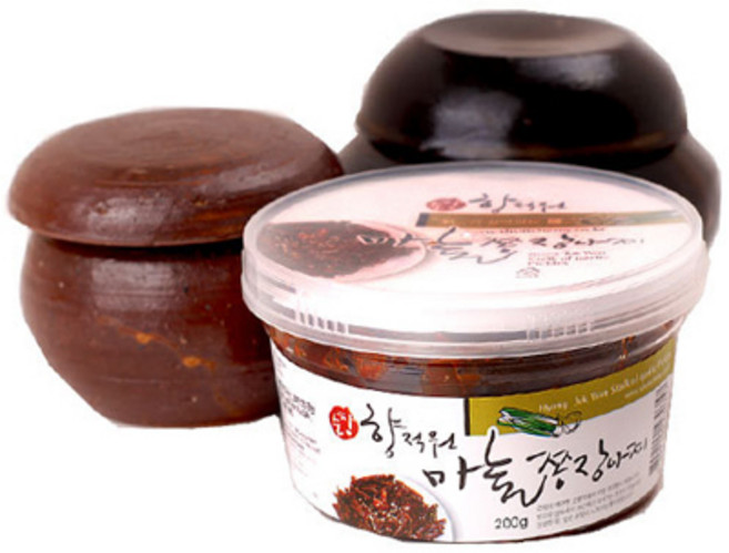 [7만원 이상 / 묶음 배송 가능] 향적원 내 맘대로 골라 담는 장아찌 200g - 마늘쫑장아찌, 1개