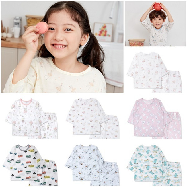 오가닉맘 여름칠부아동내의 10종택(MHSL7K11_10)