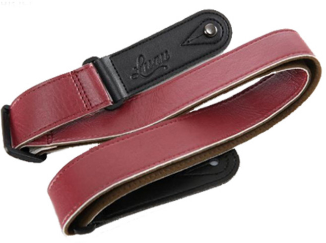 츄 우쿨렐레 스트랩 멜빵 16종, 3 루아우가죽스트랩(와인), 1개