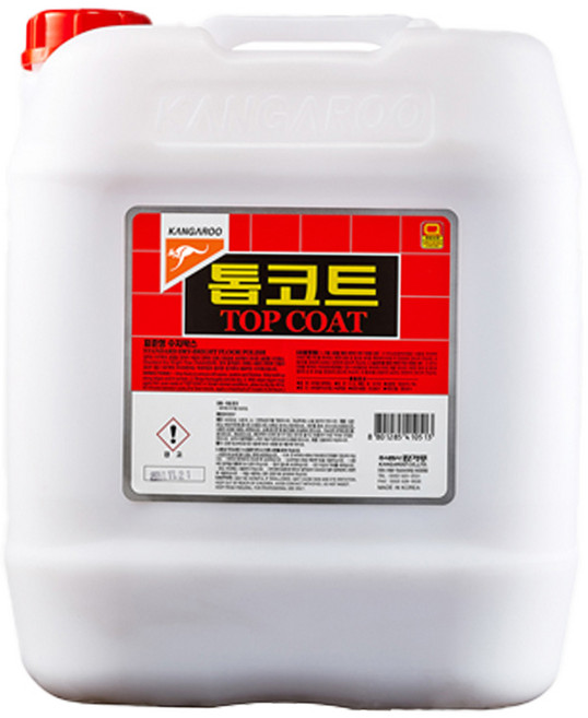 캉가루 톱코트 18L 말통 대용량 광택제 코팅 수지왁스, 1개