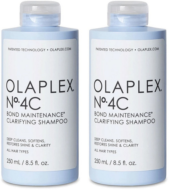 올라플렉스 넘버 4C 본드 메인터넌스 클래리파잉 샴푸, 2개, 250ml