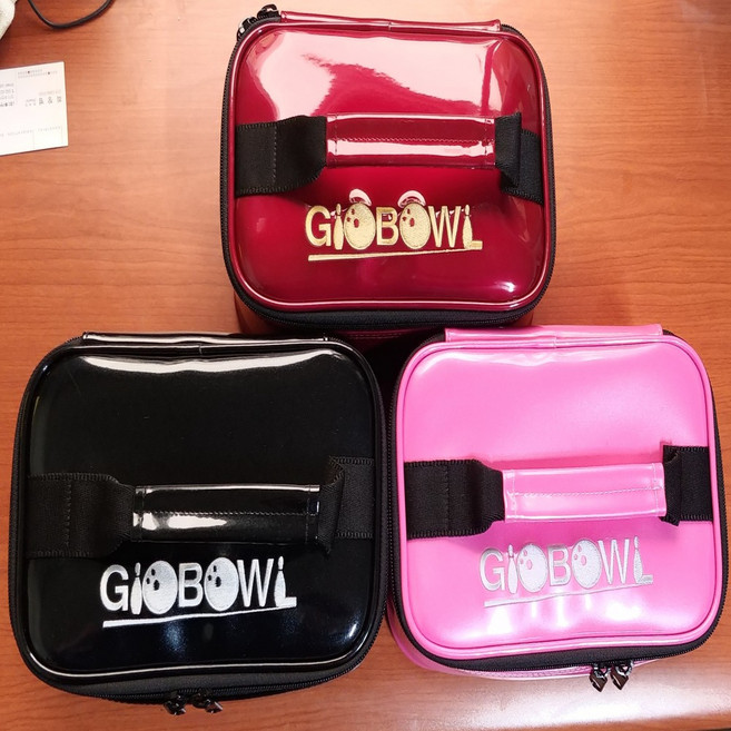 지오트레이딩 볼링용품 다용도가방 화장품가방 볼링백 볼링가방 볼링테이프 수납가방 애나멜스타일 볼링악세사리파우치, 볼링파우치 블랙화이트