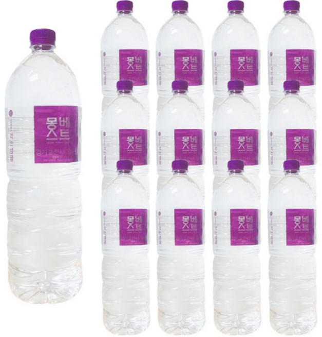 몽베스트 2L 24개 생수전문배송