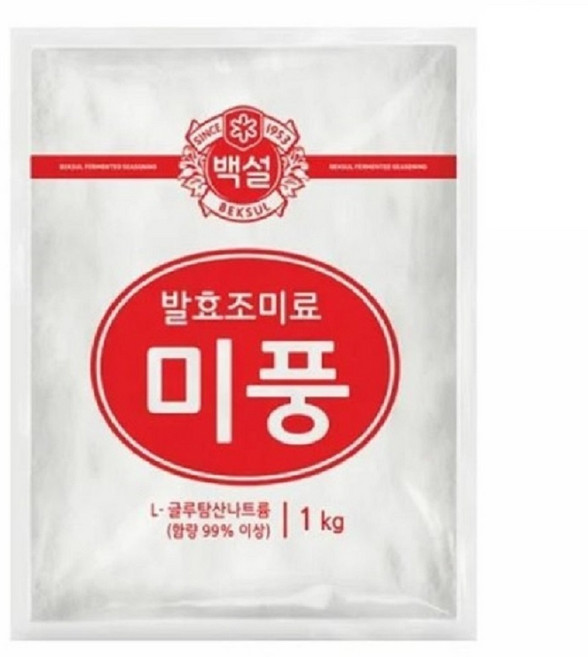 백설 미풍, 1kg, 1개