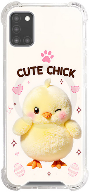 맥세이프 귀요미 동물 아이폰 갤럭시 코너 보호 젤리 케이스 병아리 Chick