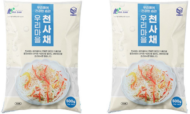 우리마을 천사채 가정용 2인분, 2개