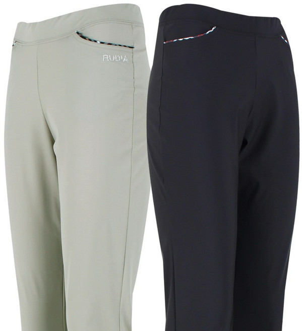 2장 여름용 여성 스판 밴딩 팬츠 웨어 66~100 국내제작 쿨 바지 M591