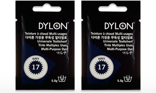 다이론 멀티염료(17) 2개입 네이비, 단품, 단품