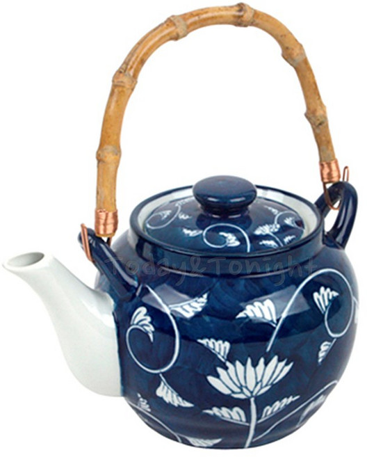 ATT 도자기 씨엠(CM) 국화 주전자 담금주 술주전자 백세주 사케 정종 막걸리 주기 CO23189U4779