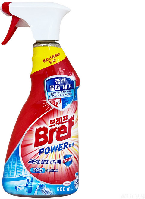 브레프 파워 욕실세정제, 500ml, 4개
